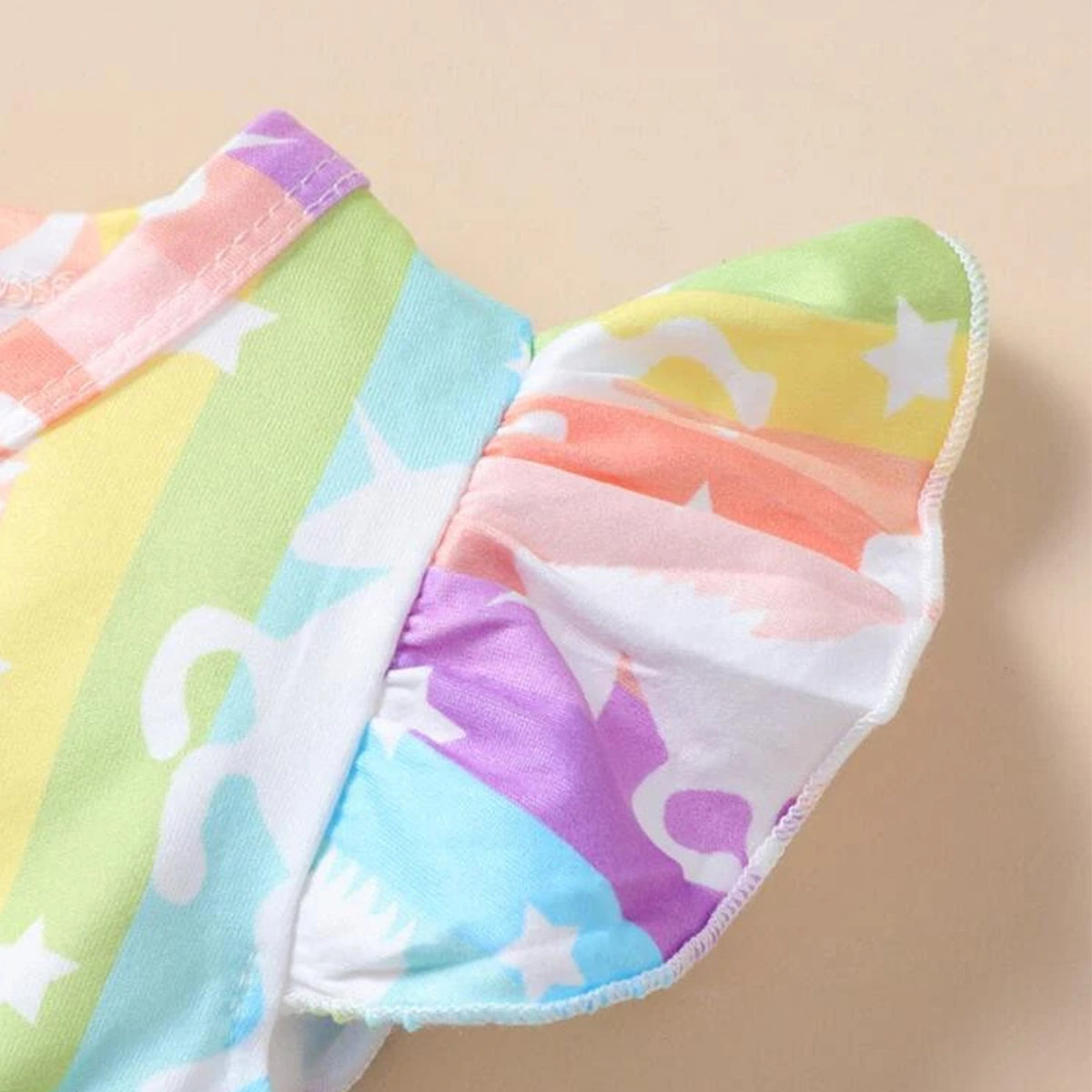 Babydoll New Fashion Horse Lining Multicolor Frocks & Dresses for Baby Girls.