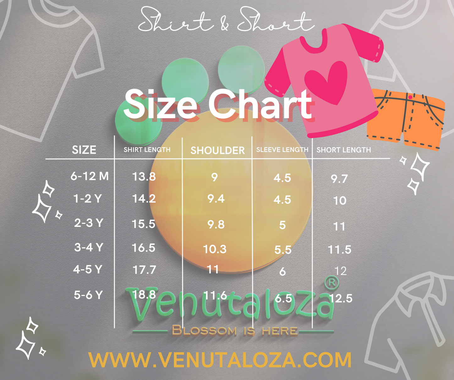 Venutaloza Baby Set Panda & Coconut Tree (Combo Pack Of 2) Shirt & Shorts Without tee Two Piece Set For Boy & Girls.