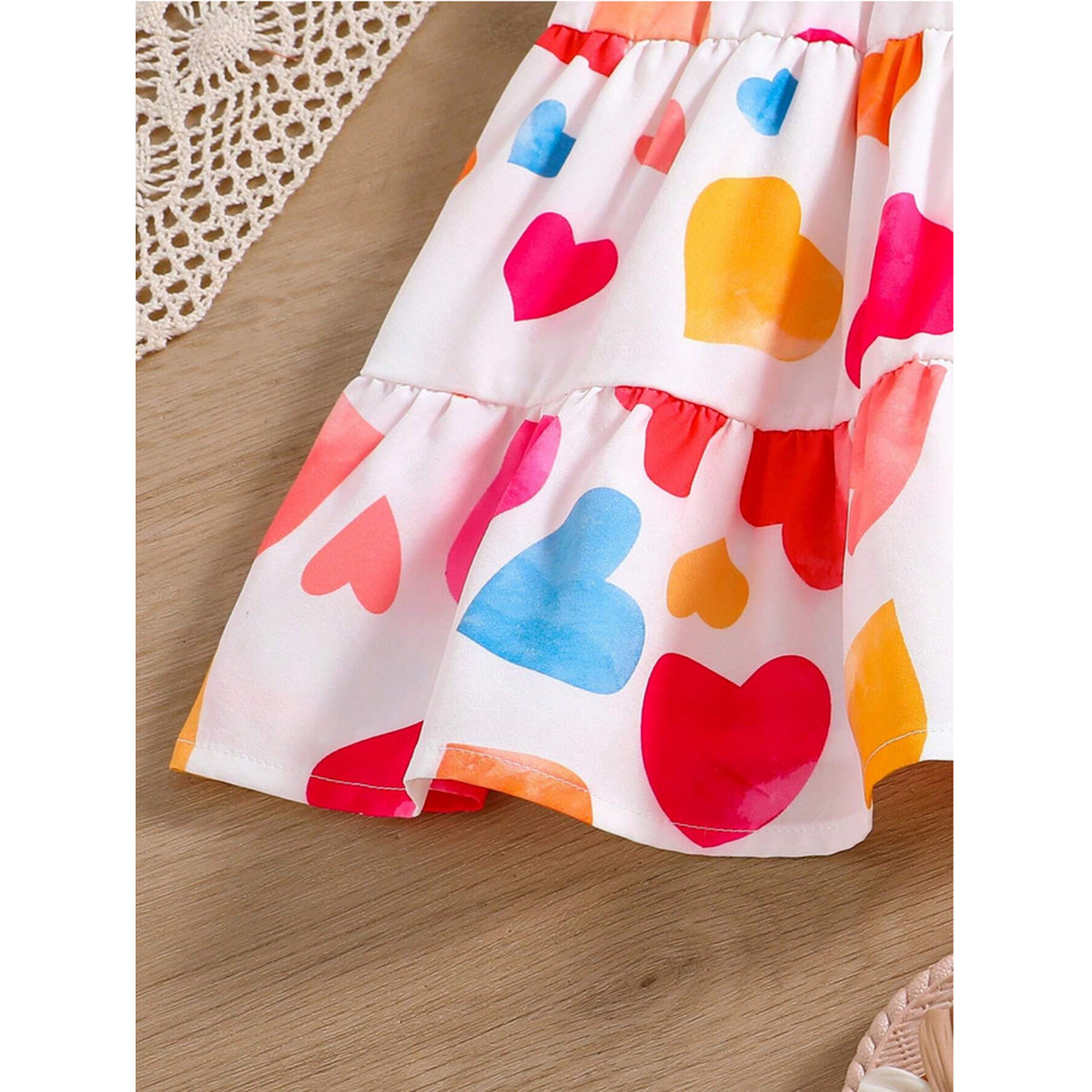 Stylish BabyGirl's Heart & Princess Dresses_Frocks 3 Combo for Kids.