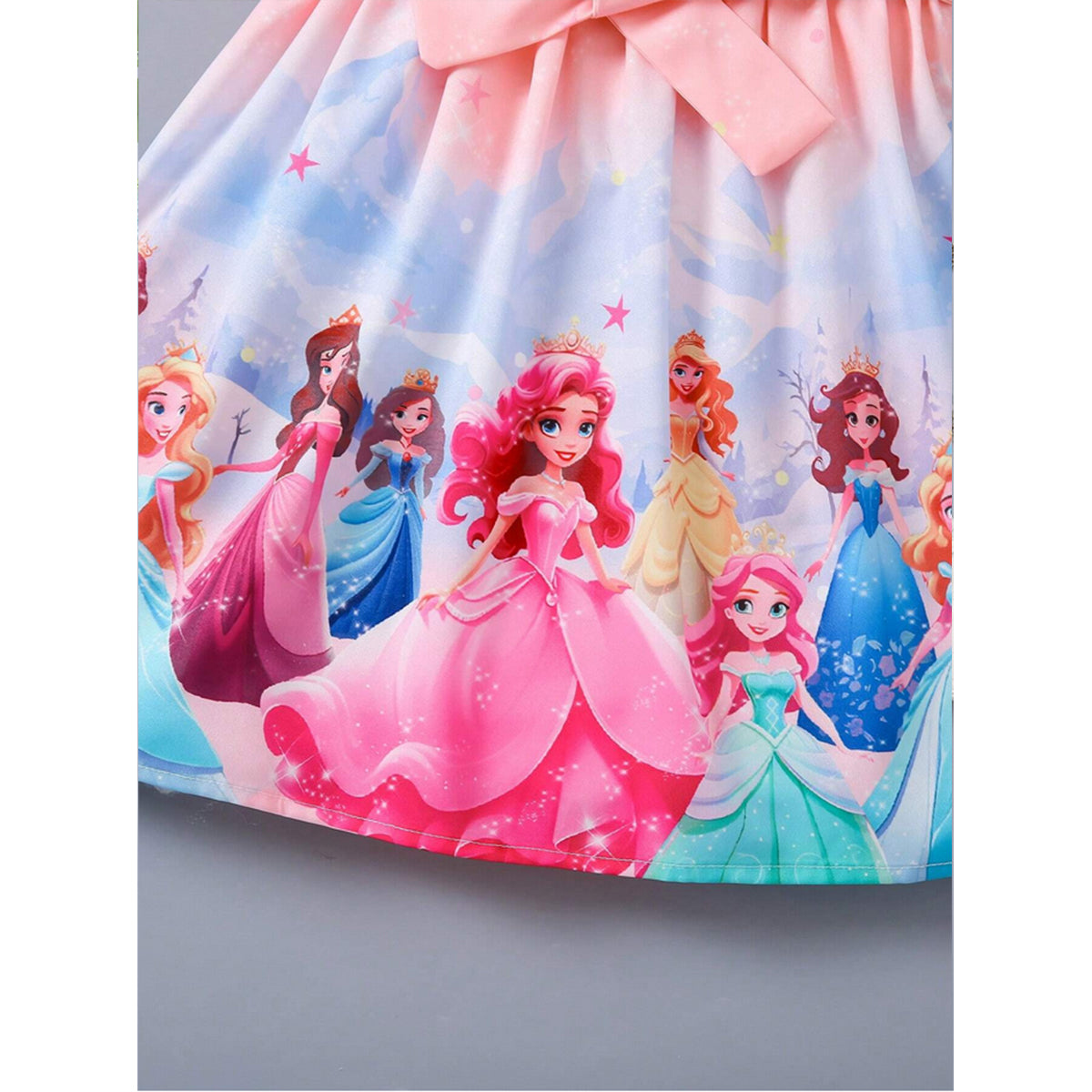 Stylish BabyGirl's Heart & Princess Dresses_Frocks 3 Combo for Kids.