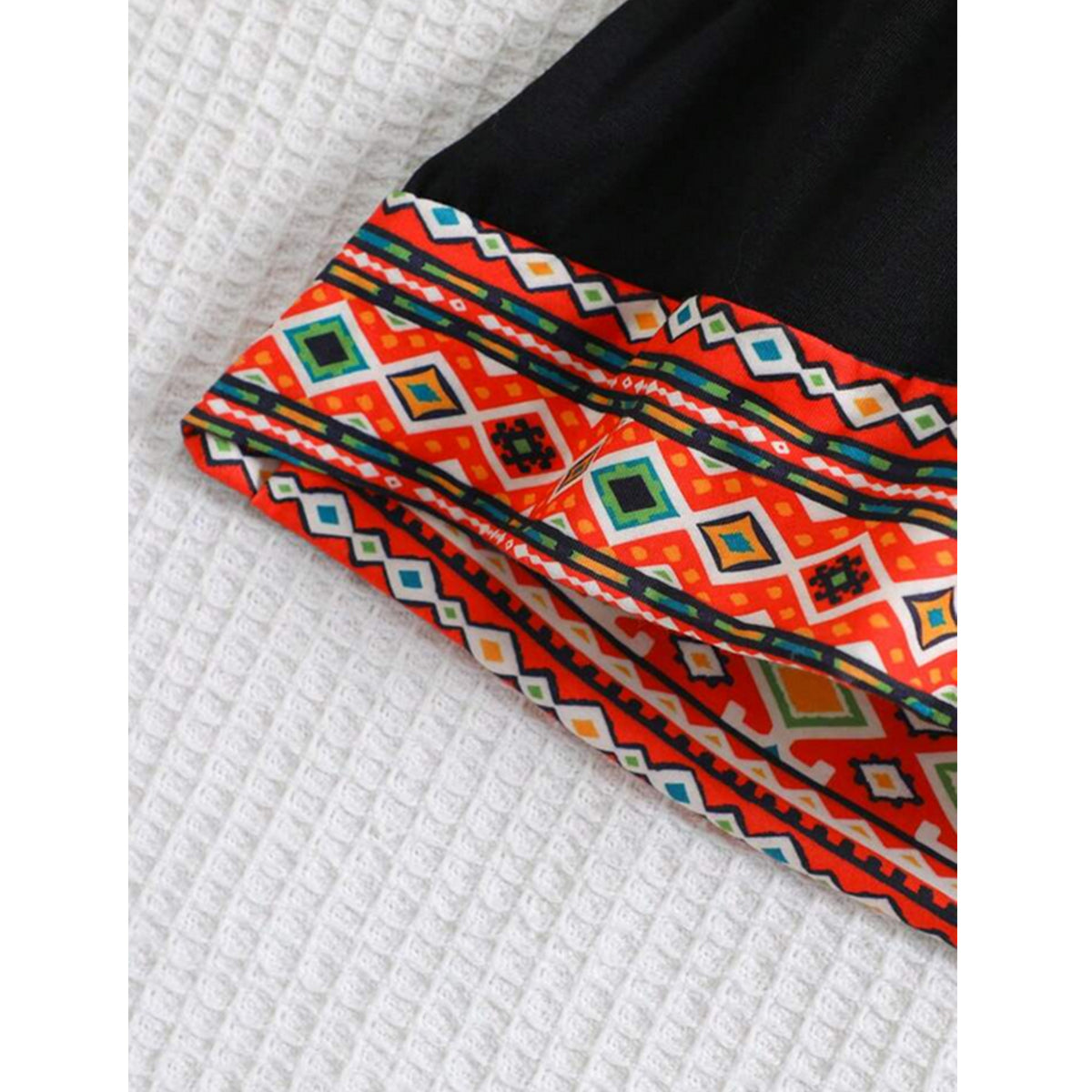 New Fashion Digitally Printed Bohemian Style Casual Mini Dress With Short Sleeves For Baby Girls,