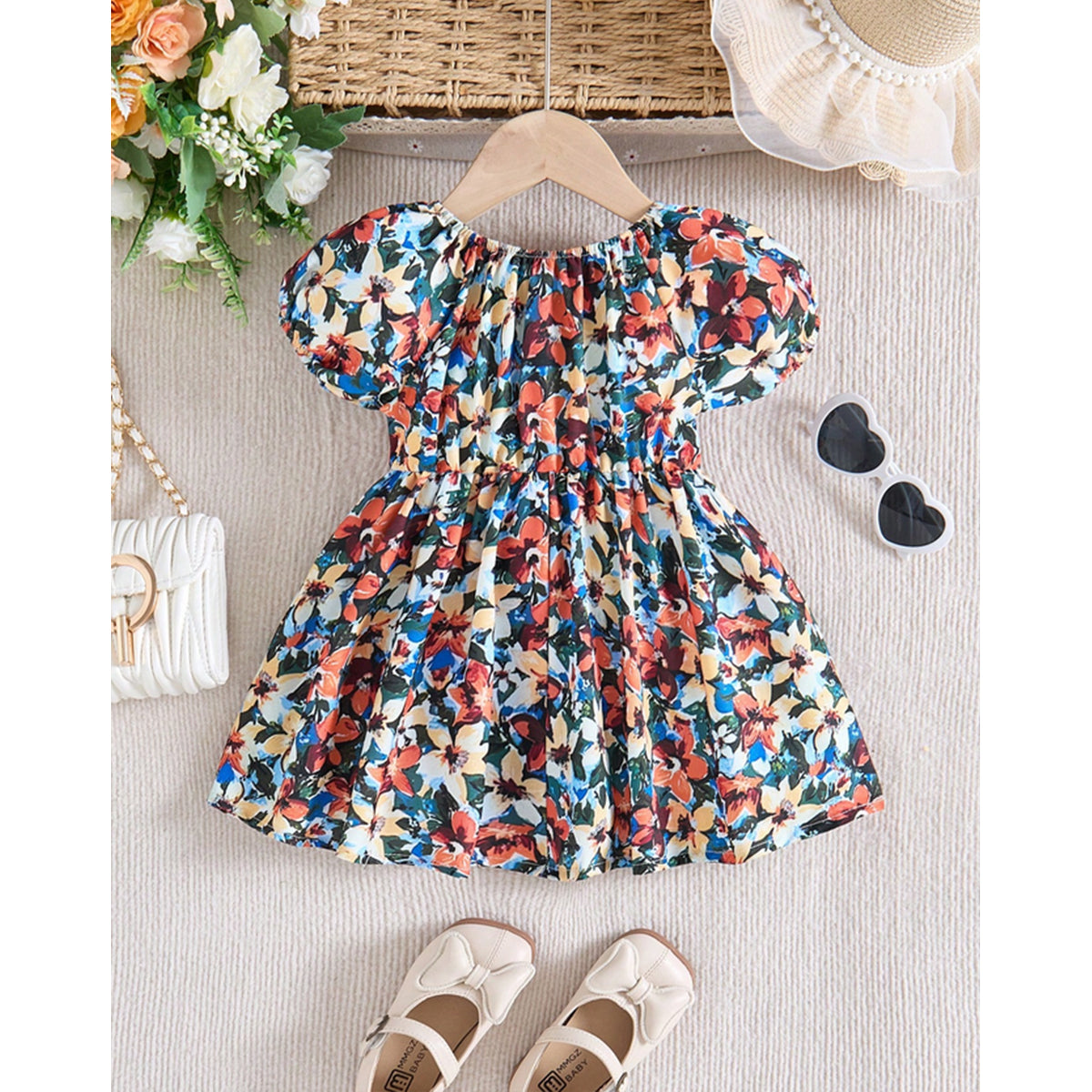 Girl's Cotton Designer Frocks & Dresses (Combo Pack Of 5) for Kids.