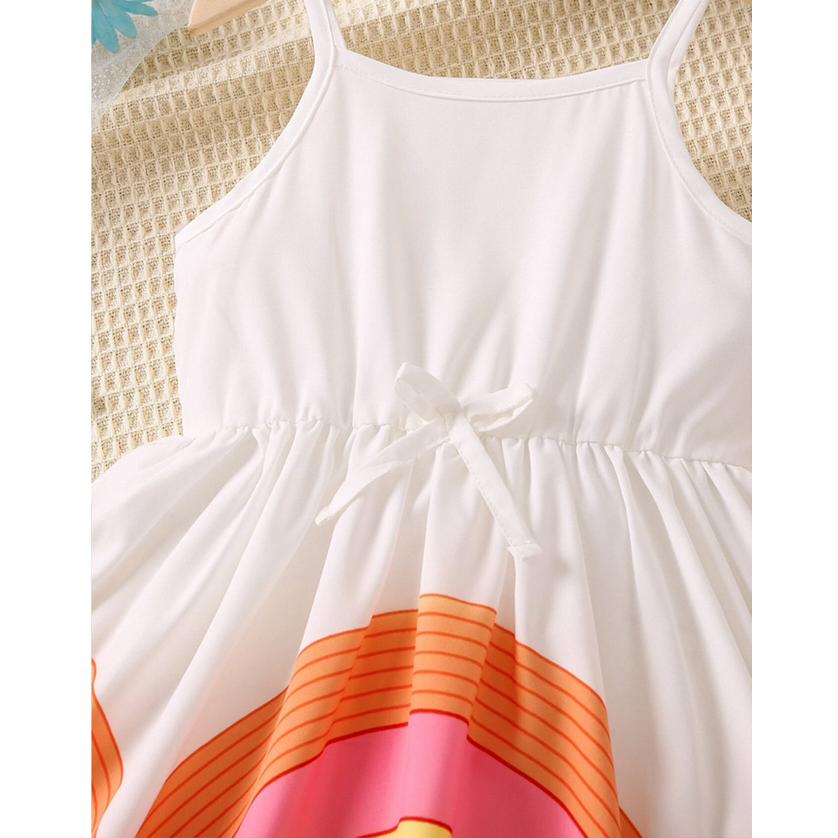 Baby Girl's Floral & Rainbow & Princess Frocks (Combo Pack 3) for Kids.