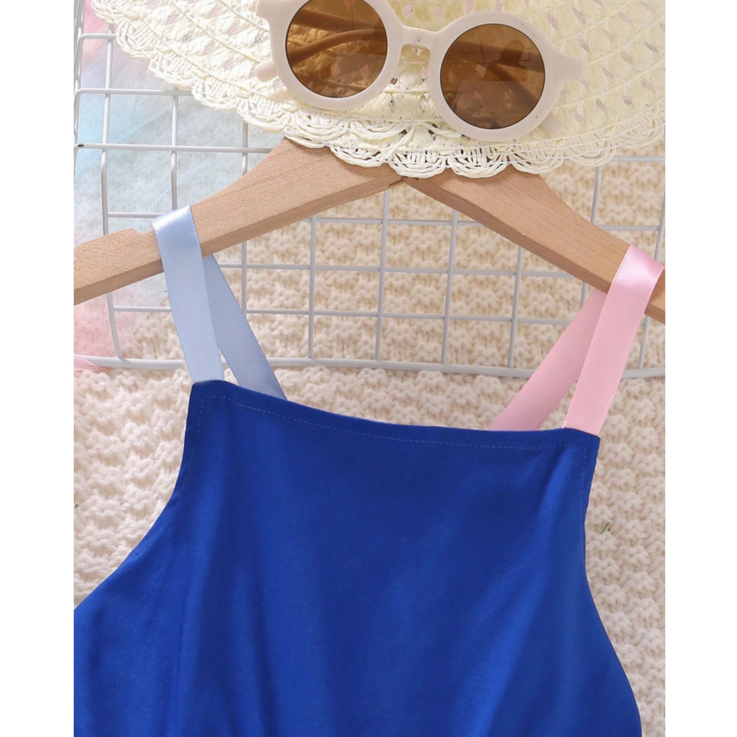 Baby Girl's Barbie Princess & Rainbow Dress (Combo Pack Of 2) For Girl's.
