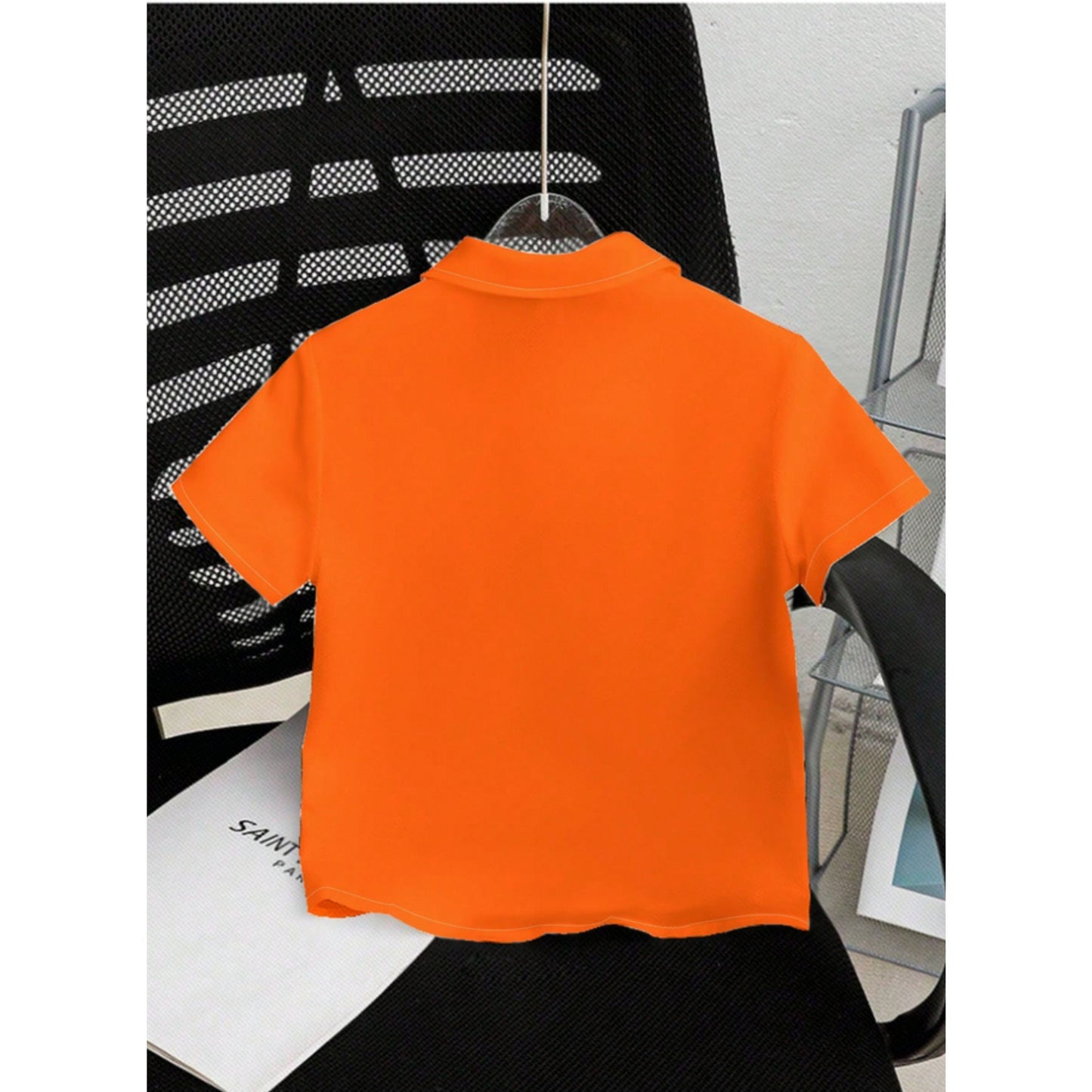 Venutaloza Kids Casual Street Monster Truck Short Sleeve Shirt For Boy.
