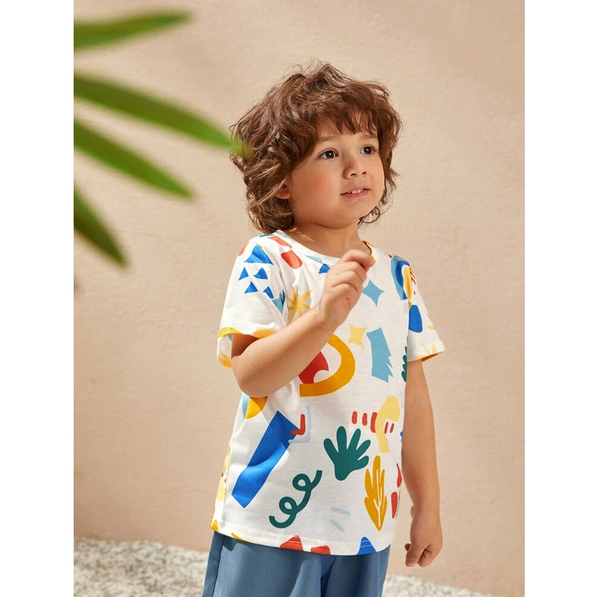 Venutaloza Boy's Cartoon Graphic Tee T-Shirt For Boy's & Girl's..