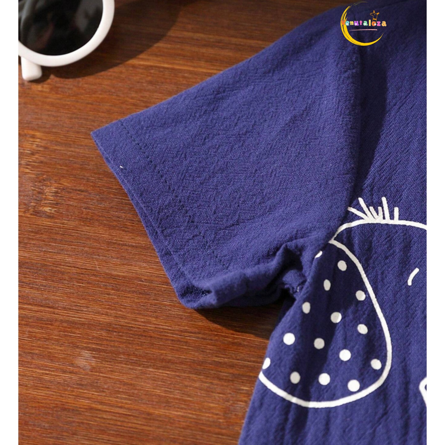 Venutaloza Baby Boy Short Sleeve Shirt And Shorts Set For Spring/ Vacation.