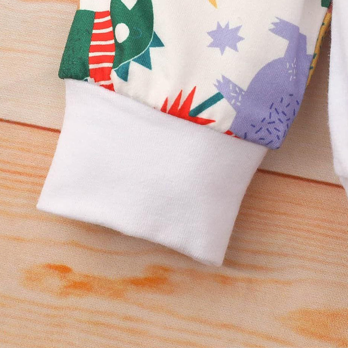 Venutaloza Baby Boys Cartoon Sleeve Autumm Trousers Long Pullover Print T-shirt & Pants..