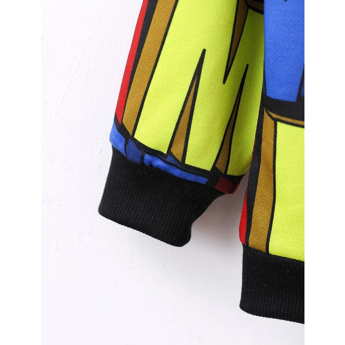 Venutaloza Letters Stripe Full Sleeve Round Nick Tee T-Shirt For Baby Girl's.