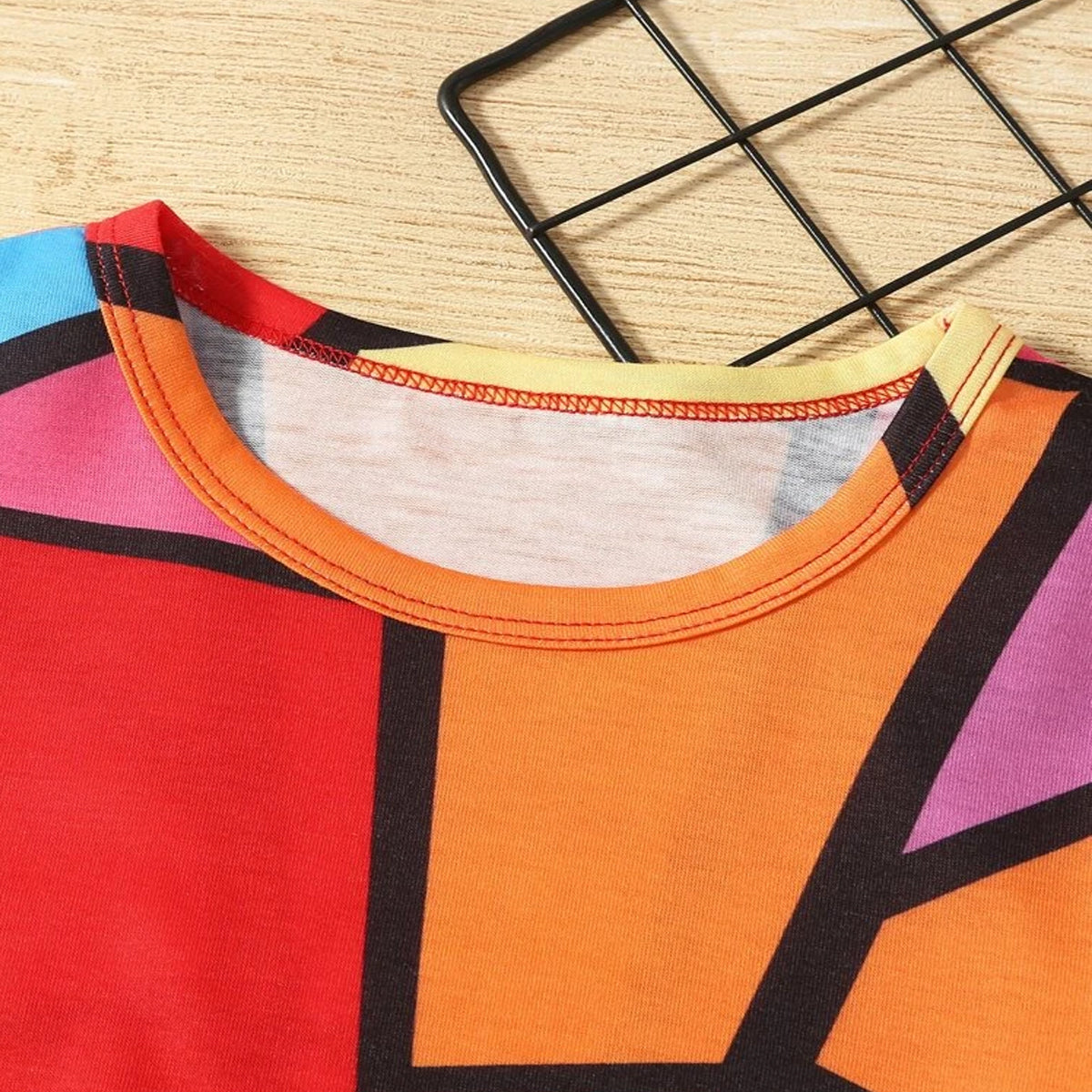 Venutaloza Plus Color Block T-Shirt For Boy's & Girl's..