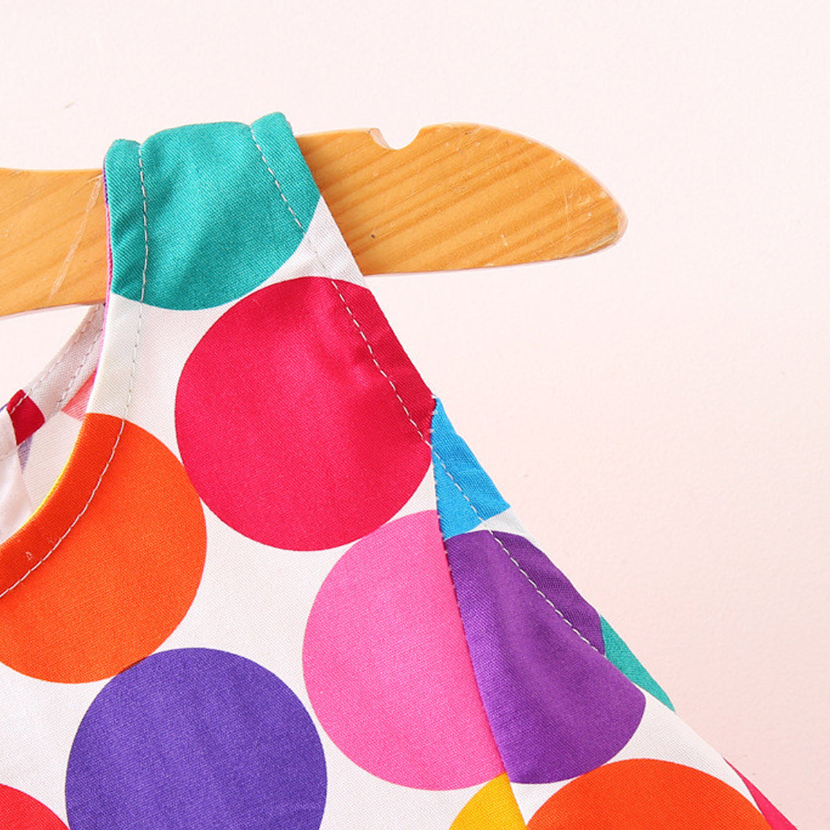 Venutaloza BabyGirl's Multicolour Round Stylish Frocks & Dresses for Kids.