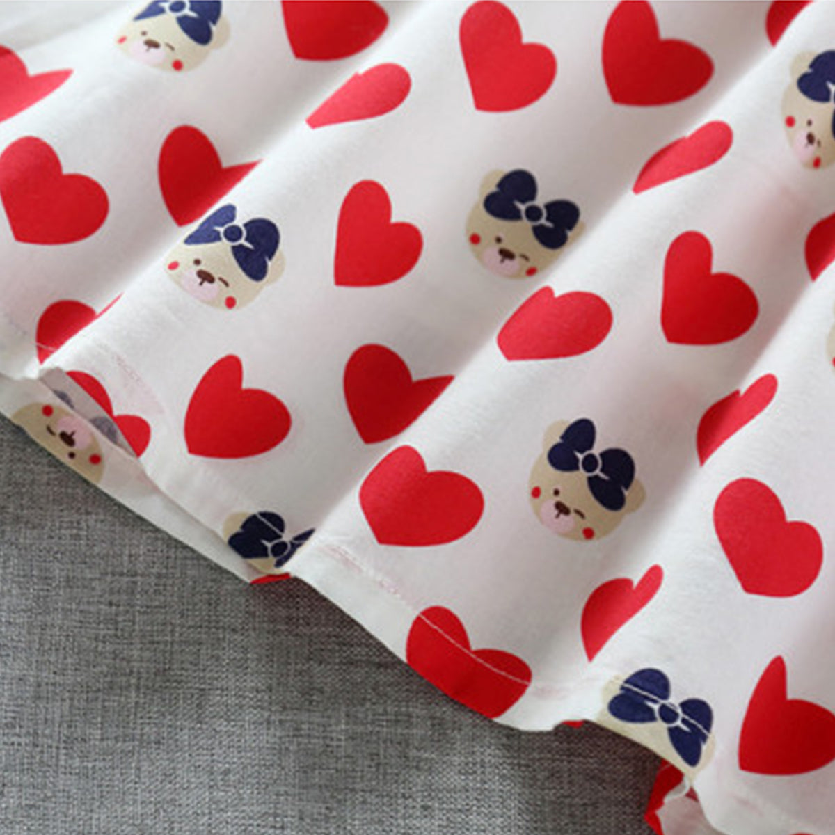 Venutaloza Princess BabyGirl's Cotton Heart Micky Cartoon Designer Frocks & Dresses for Kids.