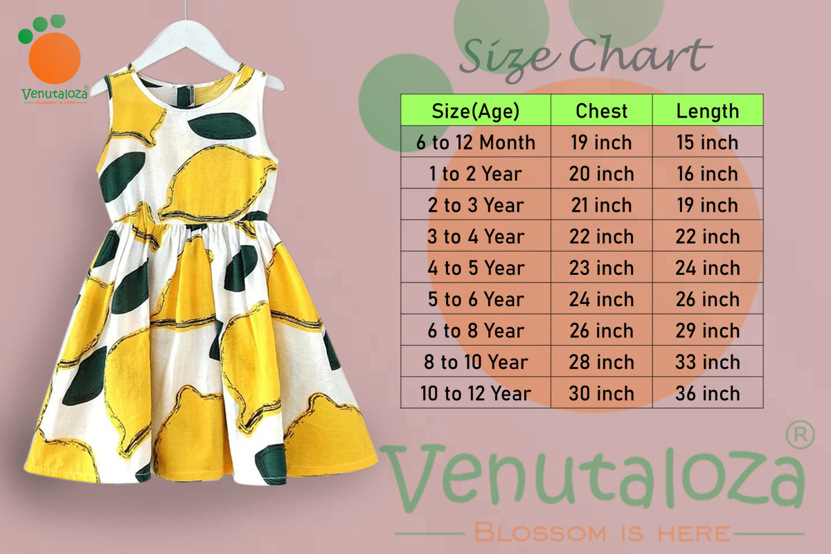 Kids New Fashion Yellow_Green Frock & Dresses for Baby Girls.