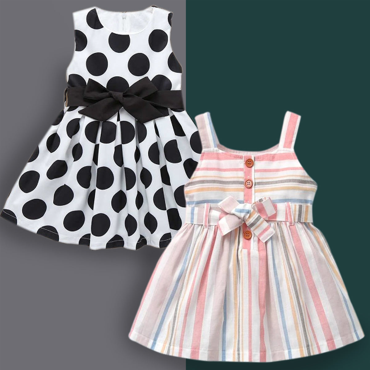 Simple cotton frock for baby outlet girl