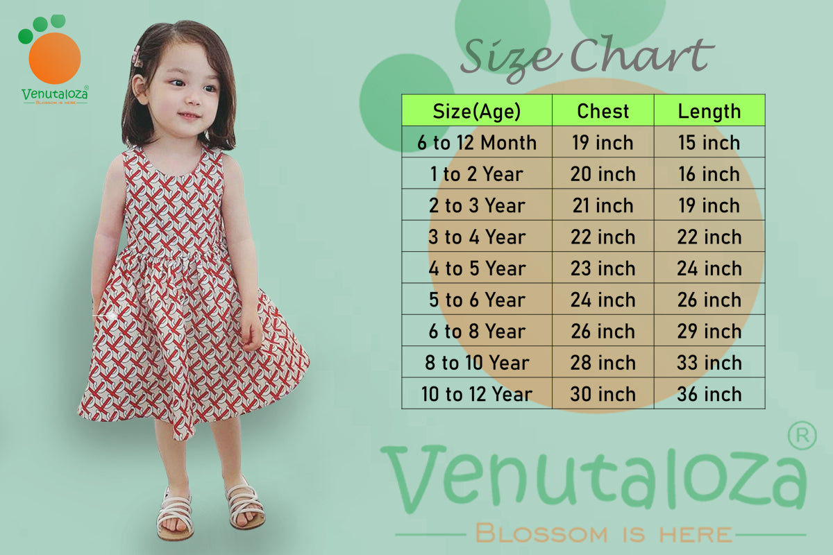 Stylish BabyGirl's Cotton Designer Frocks & Dresses for Kids.