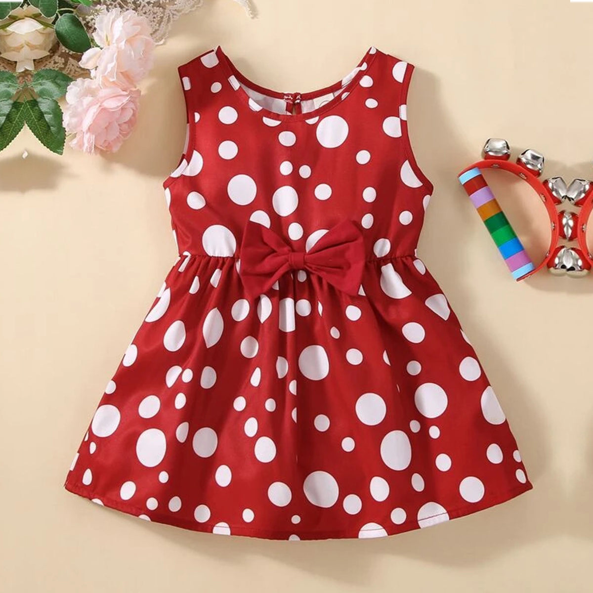 Dot best sale design frocks