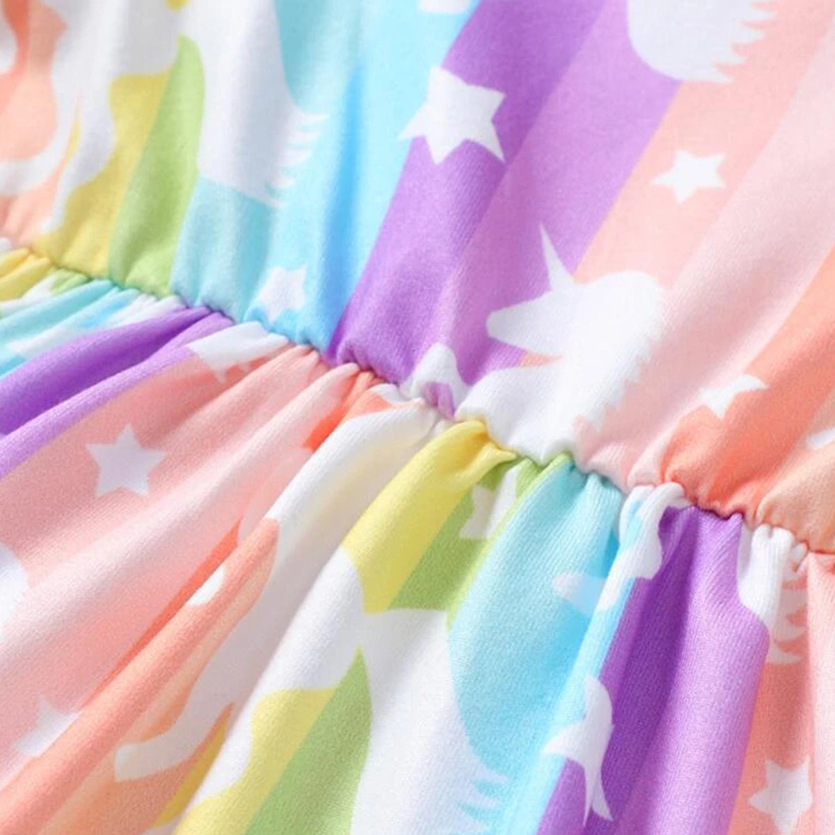 Venutaloza Baygirl UniCorn Contrast Designer Dresses & Frocks for Baby Girl.