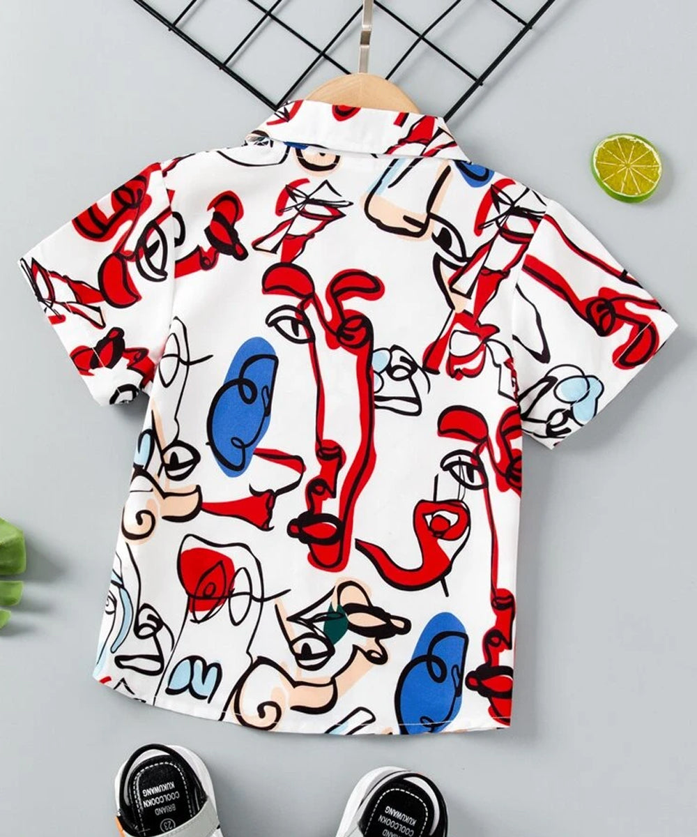 VENUTALOZA Toddler Boys Figure Graphic Shirt For Boy.