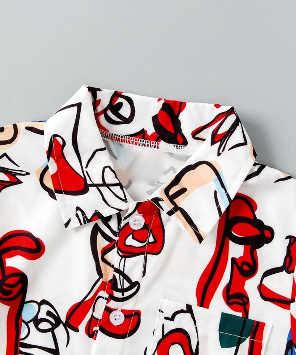 VENUTALOZA Toddler Boys Figure Graphic Shirt For Boy.