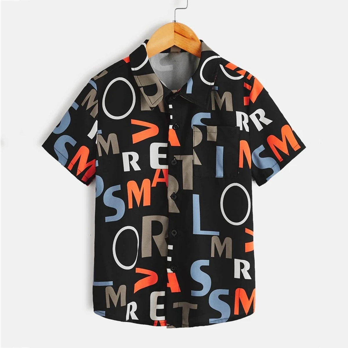 VENUTALOZA Toddler Boys Tropical Button Front Shirt For Boy.
