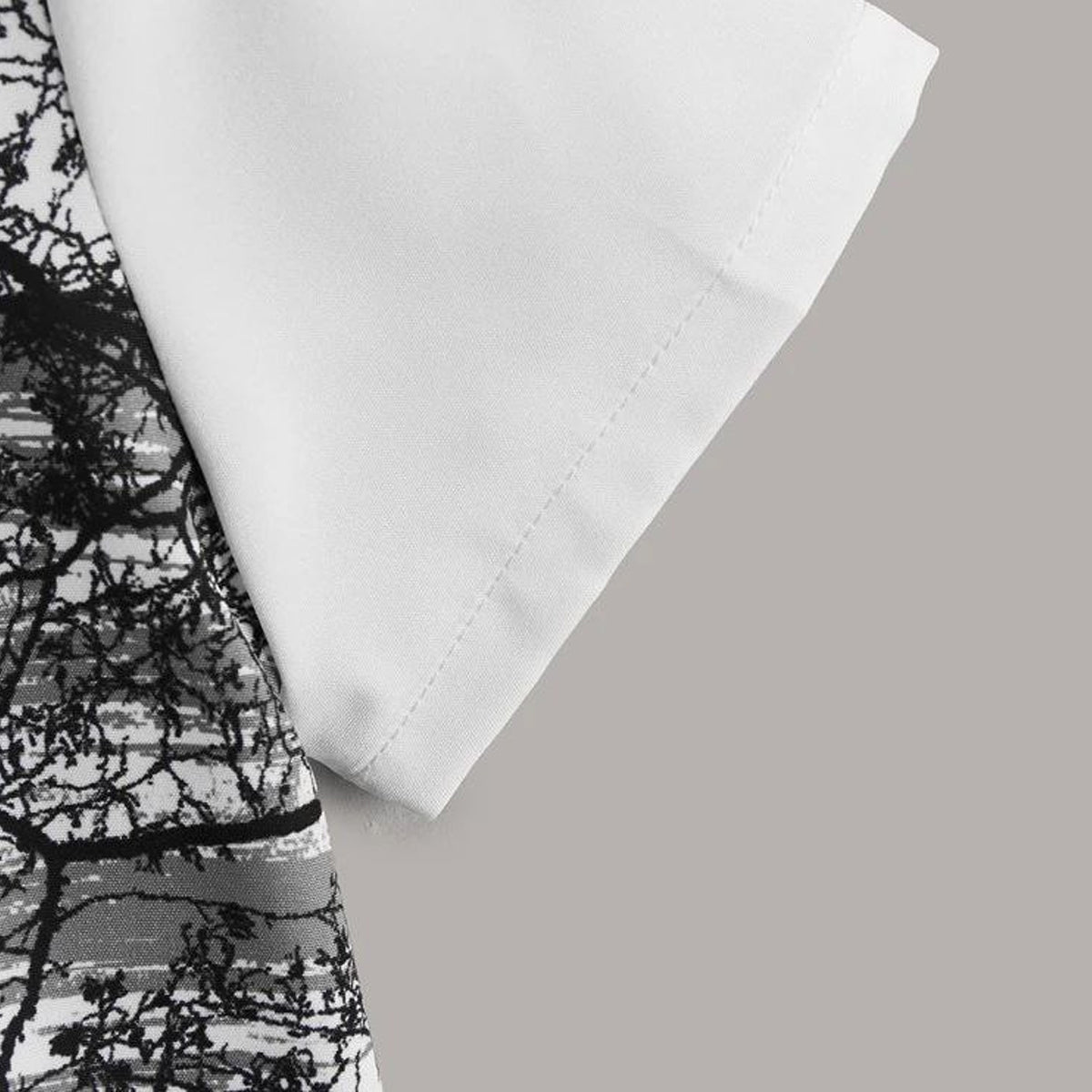 Venutaloza Boys Brush Tree Button Front Shirt For Boy.