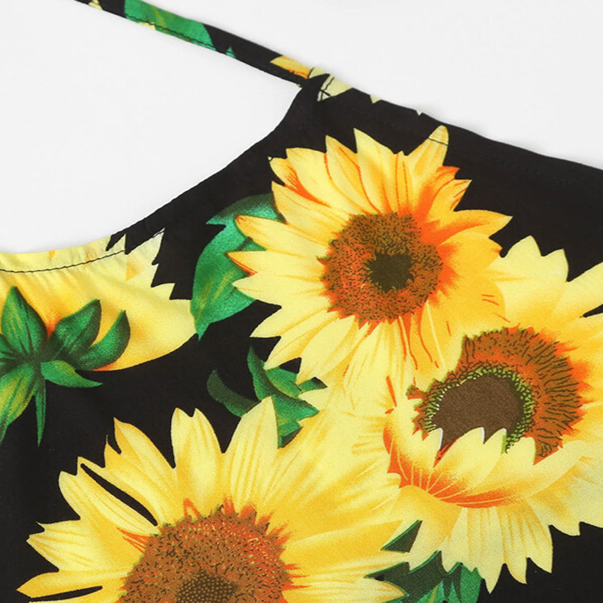 Stylish Cotton Yellow Flower Design Top & Shorts for Kids.