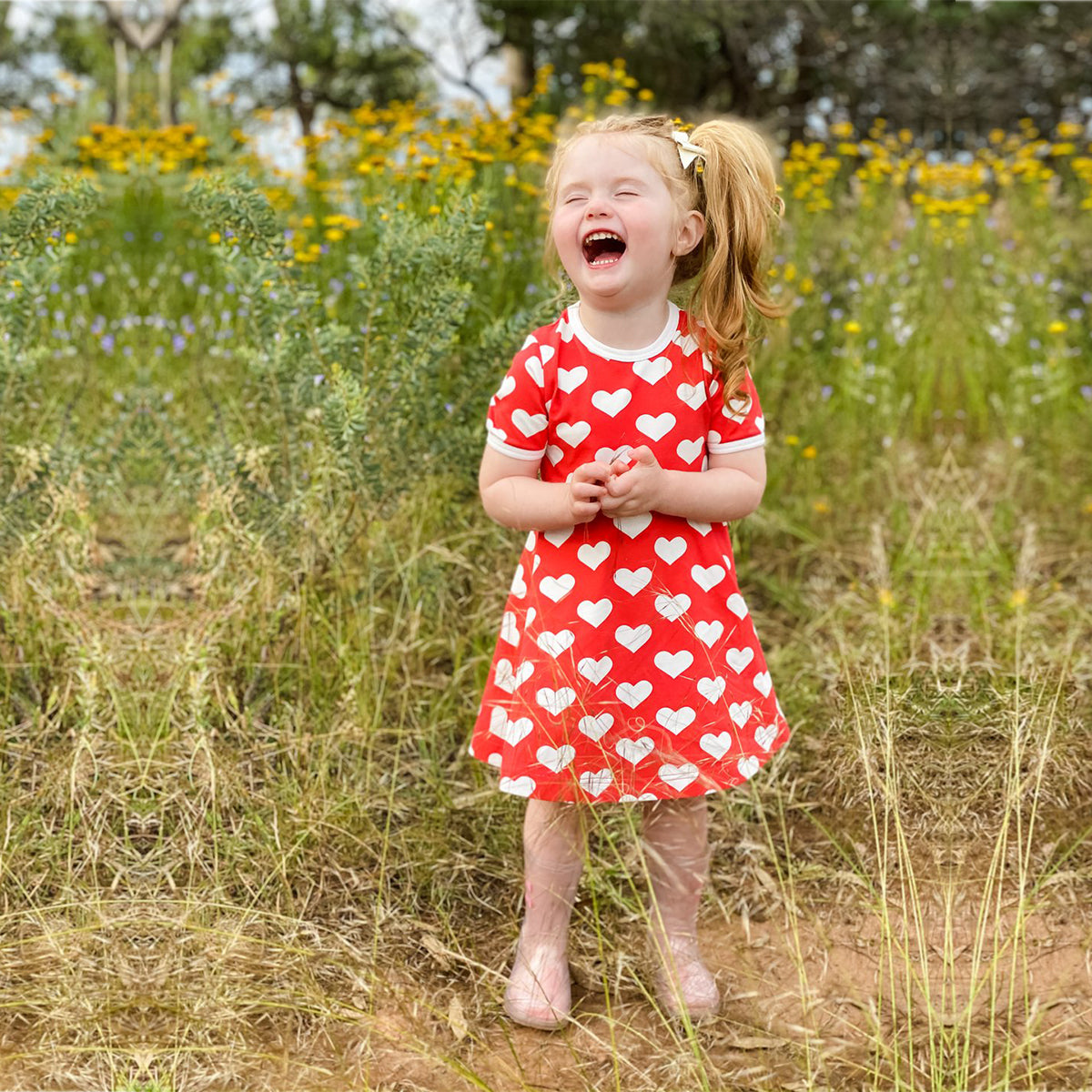 BabyGirl's Unique Designer Tunic Frocks ( Combo Pack of 2) for Kids.