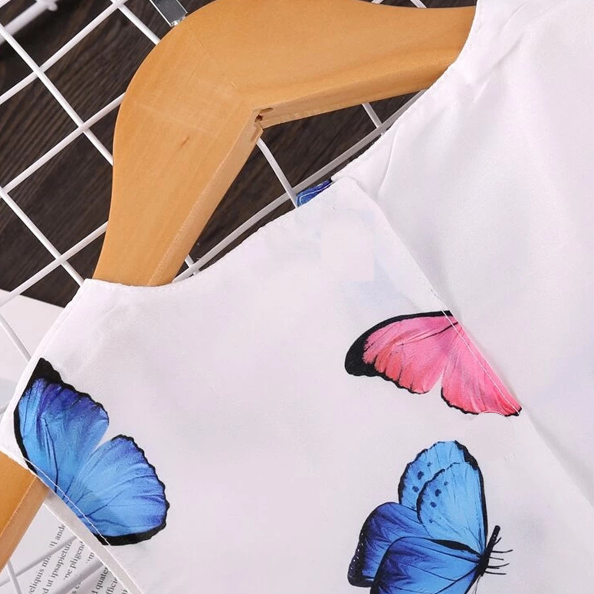 Baby Girl's Stylish Designer Butterfly & Fruit's Tunic Dresses  (Combo Pack Of 2) For Baby Girl.