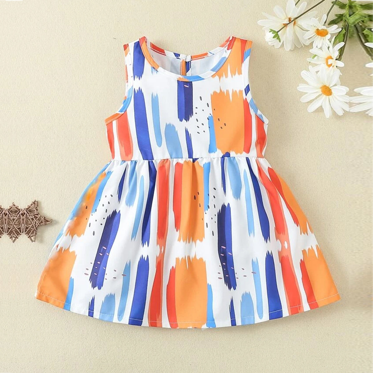 Princess BabyGirl's Floral Dresses & Frocks (Combo Pack Of 2) for Kids.