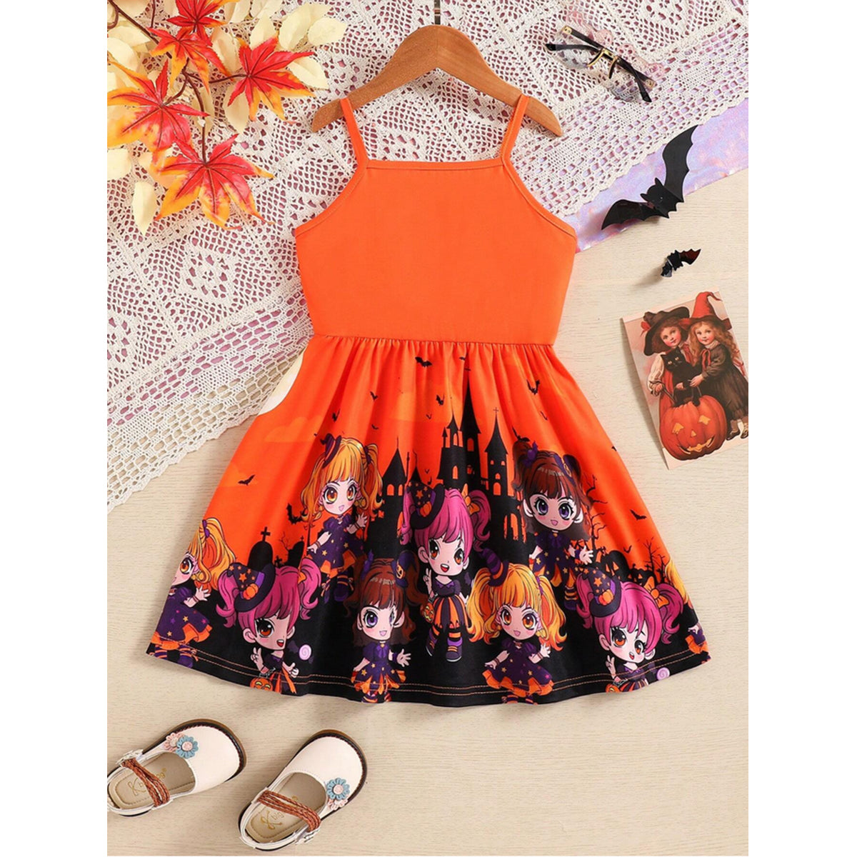 Venutaloza Cute Barbie Palace Sleeveless Dress For Girl's.