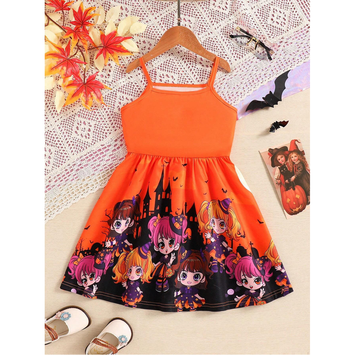 Venutaloza Cute Barbie Palace Sleeveless Dress For Girl's.
