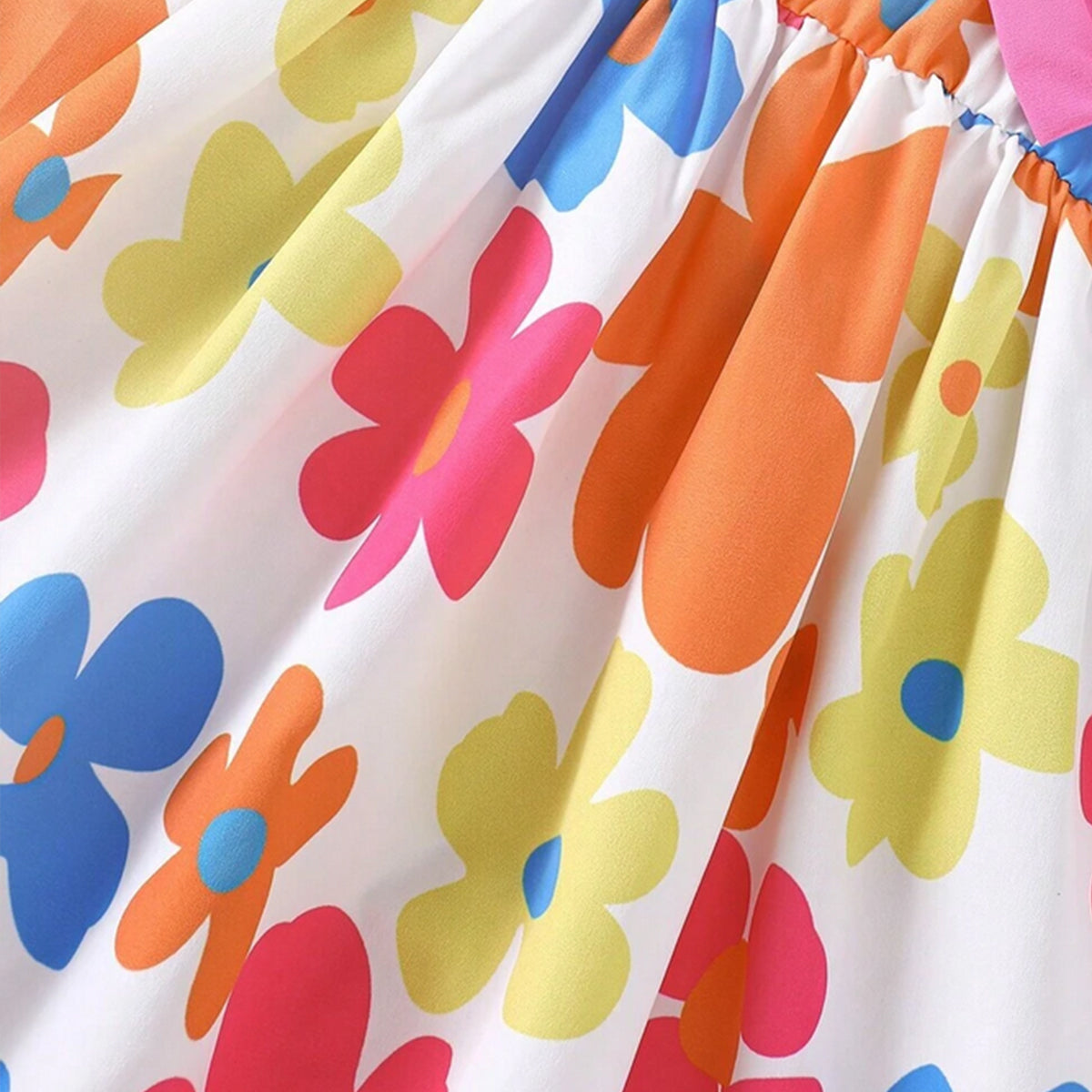 Stylish BabyGirl's Floral & Multi Heart Dresses_Frocks 3 Combo for Kids.