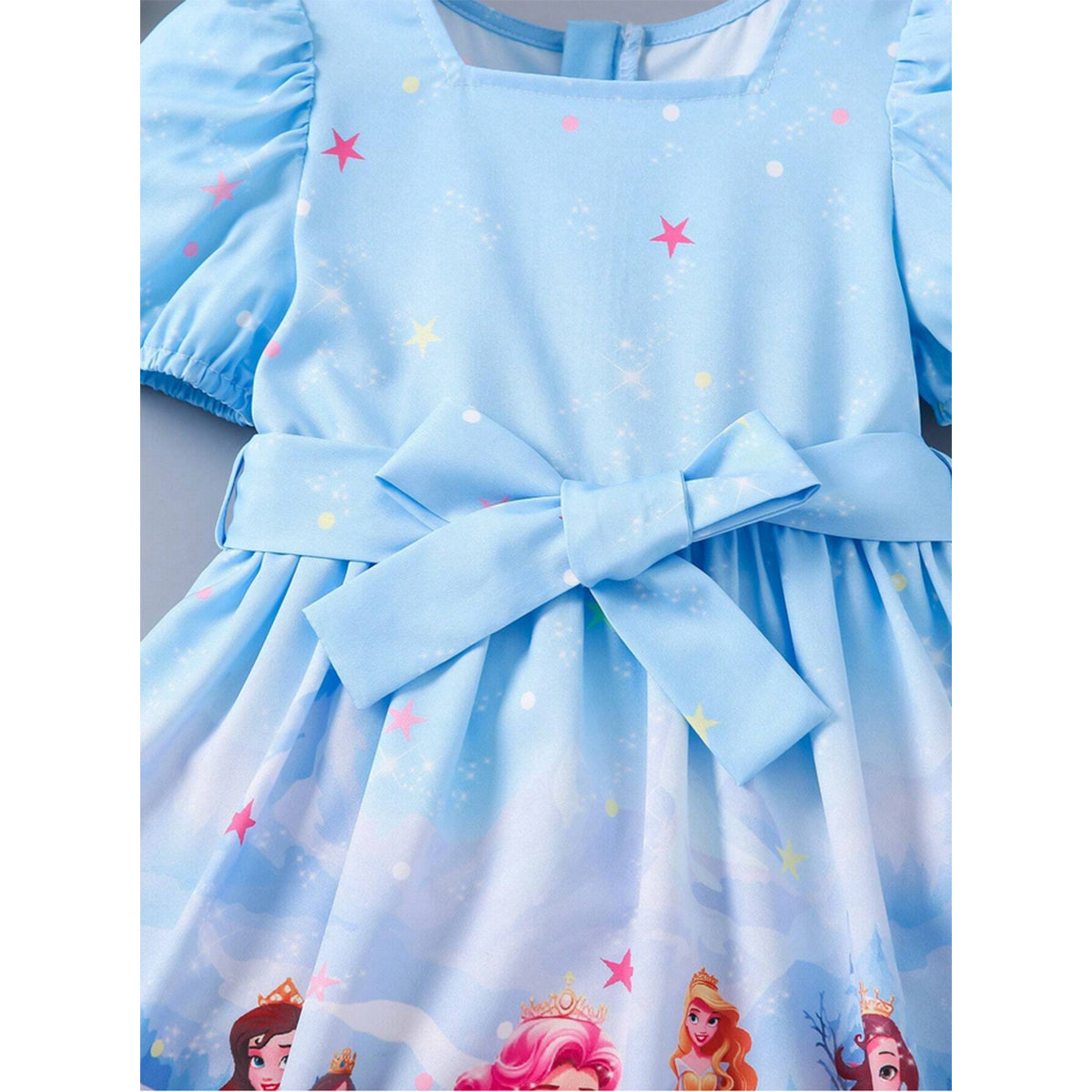 Baby Girl's Puff Sleeve Floral & Heart Cumi Frock (Combo Pack Of 2) For Girl's.