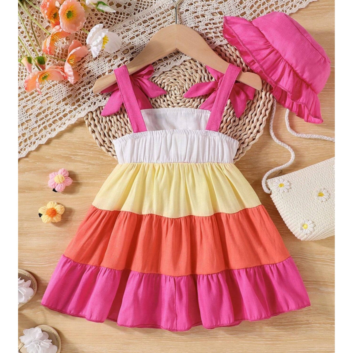 Girls Cute Trendy Fashionable Print Frocks & Dresses for Kids.