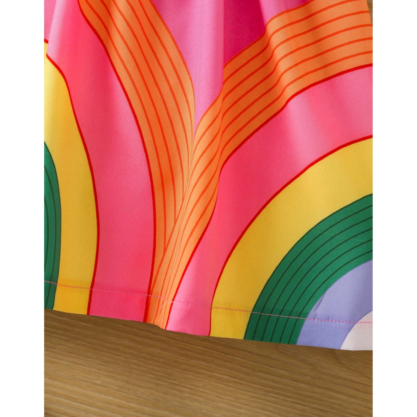 Cute Rainbow Dress for your Little Girls.