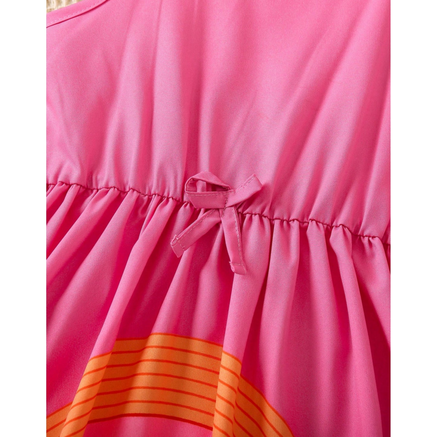 Cute Rainbow Dress for your Little Girls.