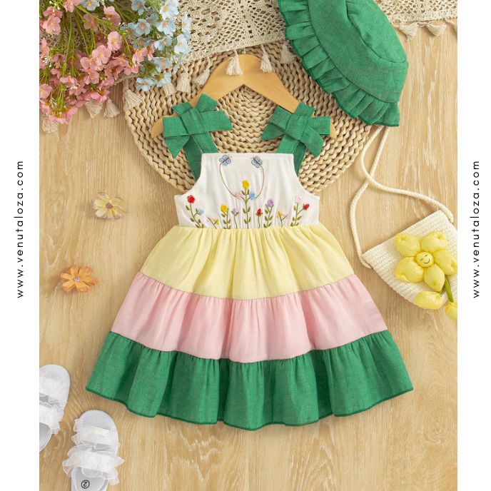 Girls Cute Trendy Fashionable Frocks & Dresses for Kids.