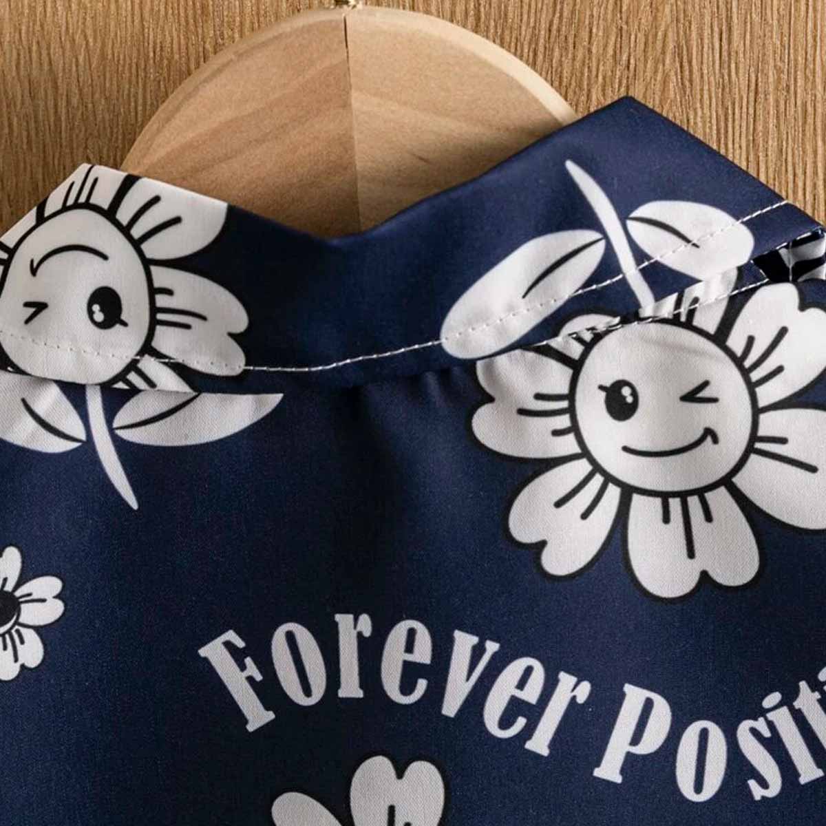 Venutaloza Forever Floral print Graphic Designer Button Front Shirt (Combo Pack Of 2) For Boy.