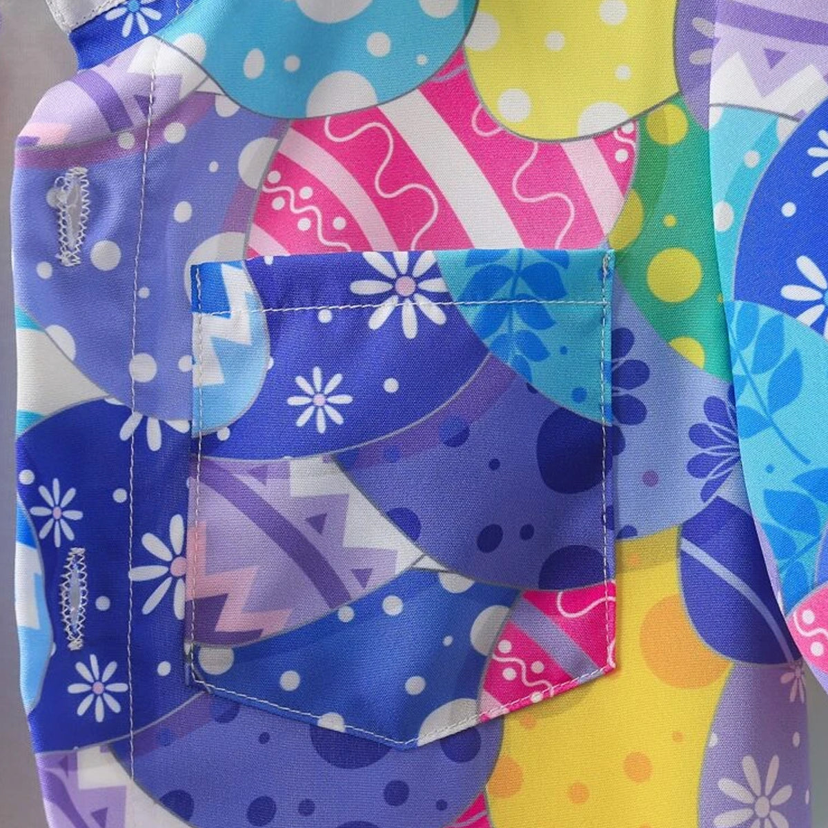 VENUTALOZA Toddler Boys 3D Multicolor print Graphic & Button Front Shirt For Boy.