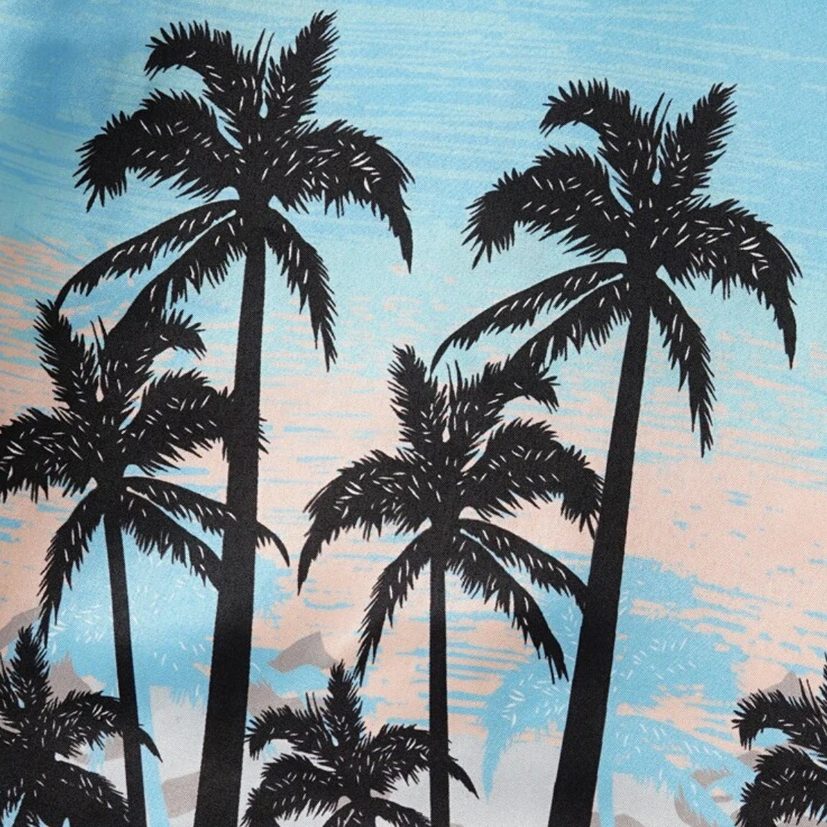 Venutaloza Tropical Casual Tree Button Front Beach Short Sleeve Shirt For Boys.