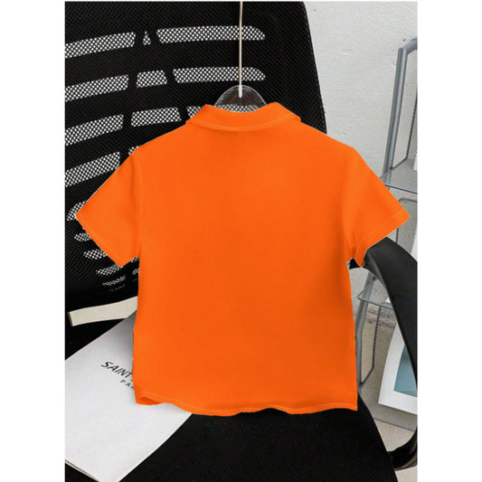 Venutaloza Kids Casual Street Monster Truck Short Sleeve Shirt For Boy.