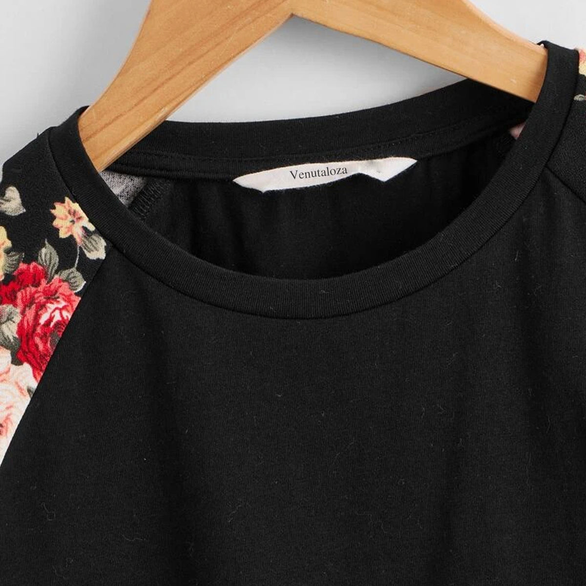 Venutaloza Boy's Floral Print Raglan Sleeve T-Shirt For Boy's & Girl's..