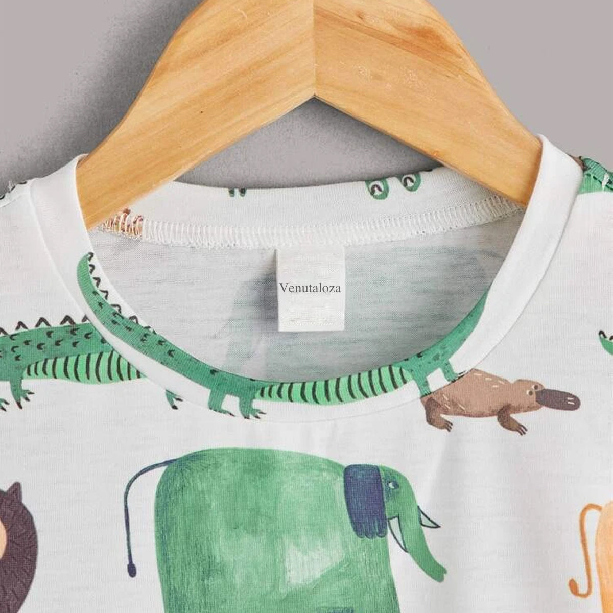 Venutaloza Toddler Boy's Cartoon Graphic Tee T-Shirt For Boy's & Girl's..