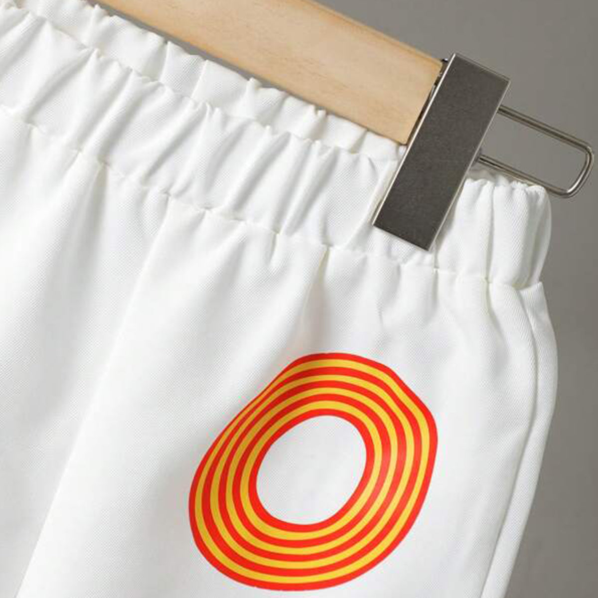 Venutaloza Kids Orange Letters Casual T-Shirt & Shorts Two Piece Set For Boys.