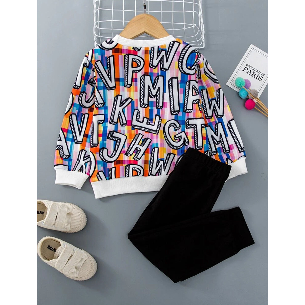 Venutaloza Stylish Baby Set Little Man Print & Thermal Crew Design (Combo Pack Of 2) T-Shirt & Pants.