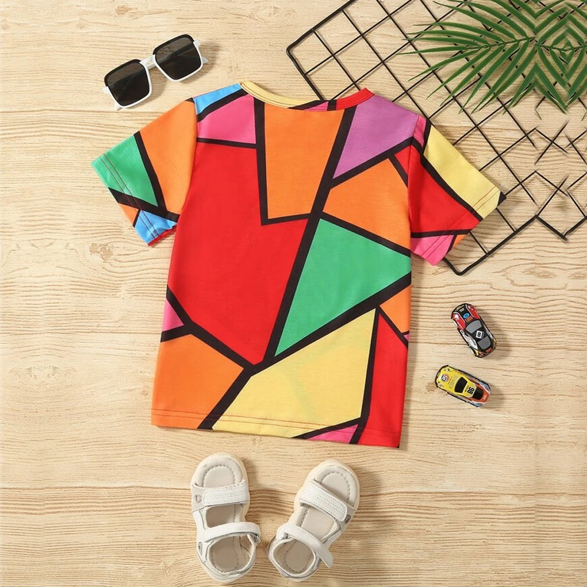 Venutaloza Plus Color Block T-Shirt For Boy's & Girl's..