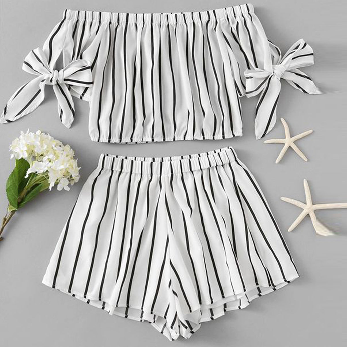 Princess babyGirl's Stylish Maroon Lining Designer Tunic Dresses_Frocks & White Lining Top Sleeveless And Shorts Combo for Kids.