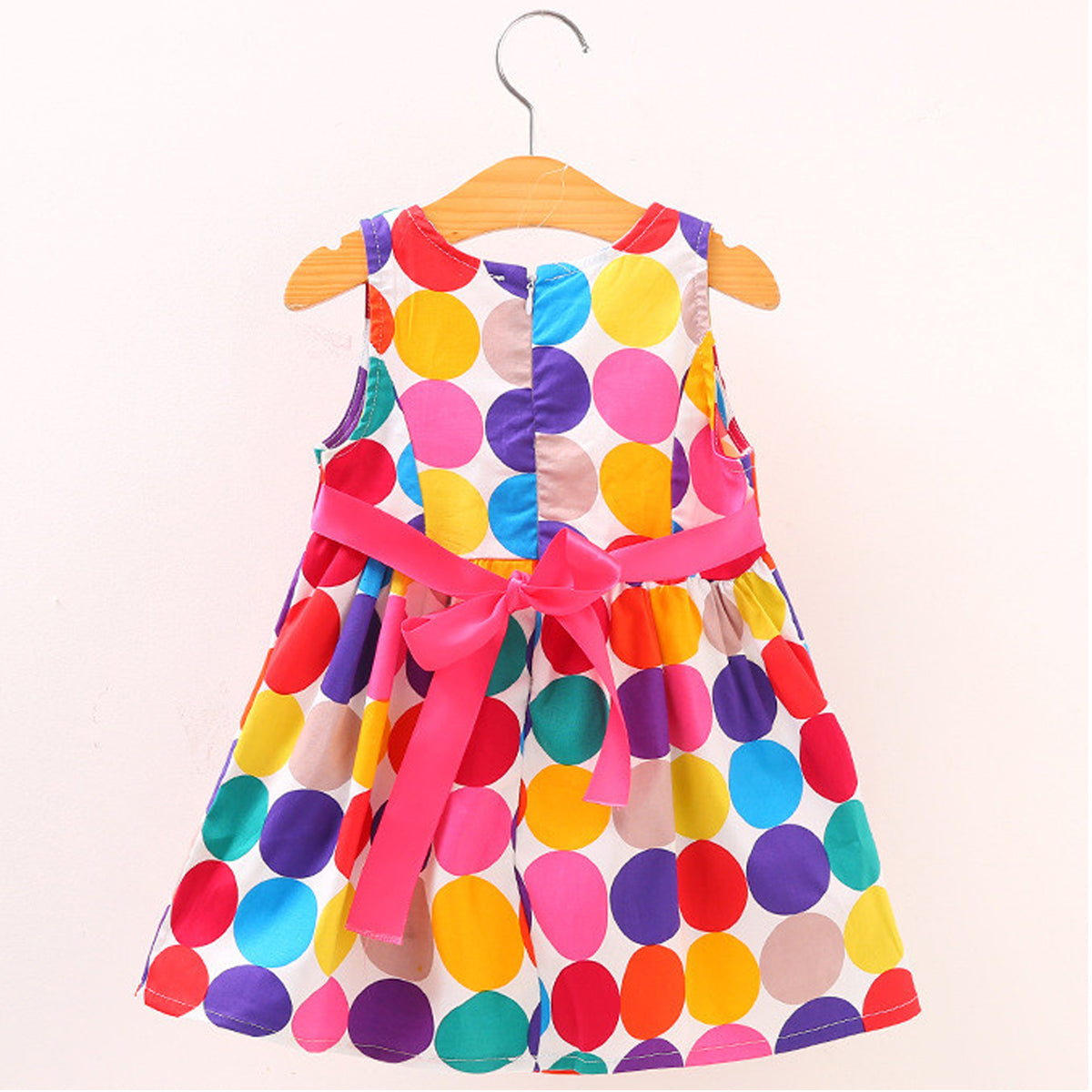 Venutaloza BabyGirl's Multicolour Round Stylish Frocks & Dresses for Kids.