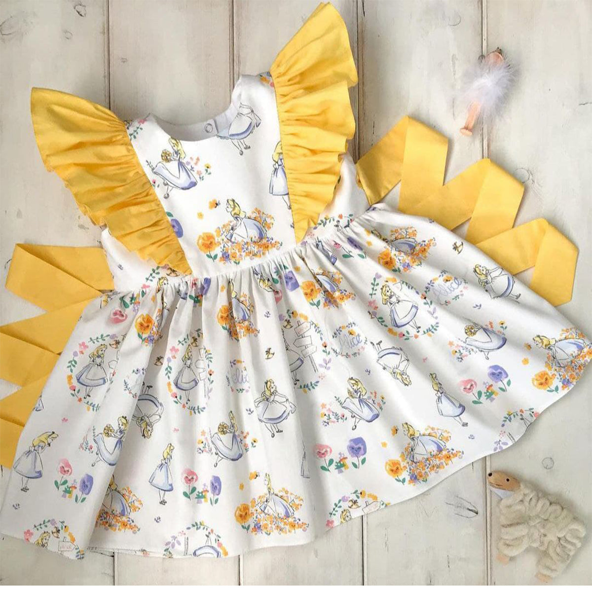 BabyGirl's Cotton Princess Barbie Girl Designer Frocks & Dresses for Kids.