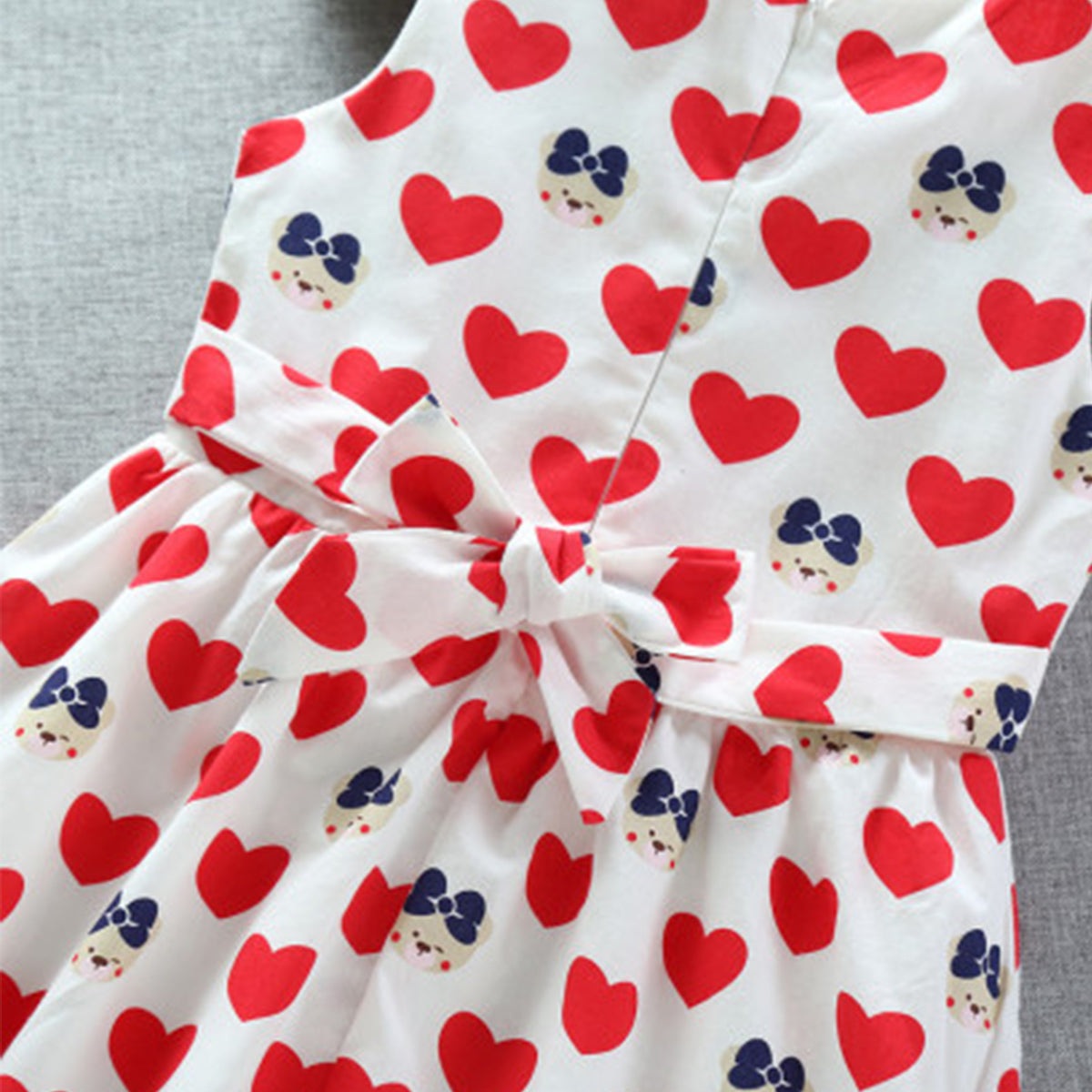 Venutaloza Princess BabyGirl's Cotton Heart Micky Cartoon Designer Frocks & Dresses for Kids.